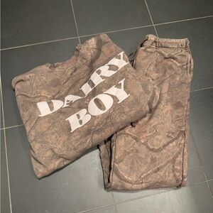 Dairy Boy River Camo Sweats